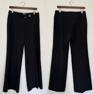 Vintage Caché Black Wide Leg Trousers
